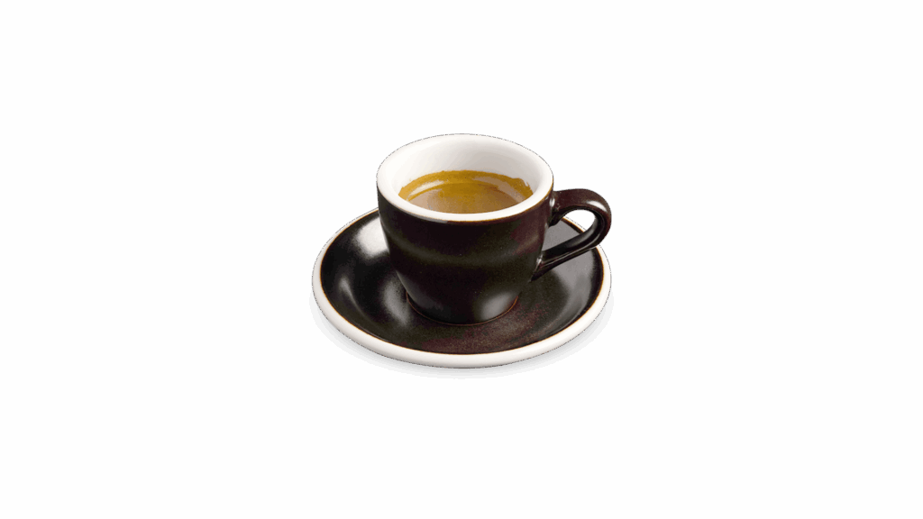 เมนู ESPRESSO จาก DAVIN CAFE ร้านกาแฟคุณภาพในกรุงเทพ ช็อตกาแฟเข้มข้นพร้อมครีม่าสีทอง รสชาติลึกและกลมกล่อม เหมาะสำหรับคอกาแฟที่มองหาร้านกาแฟ specialty coffee ระดับพรีเมียม