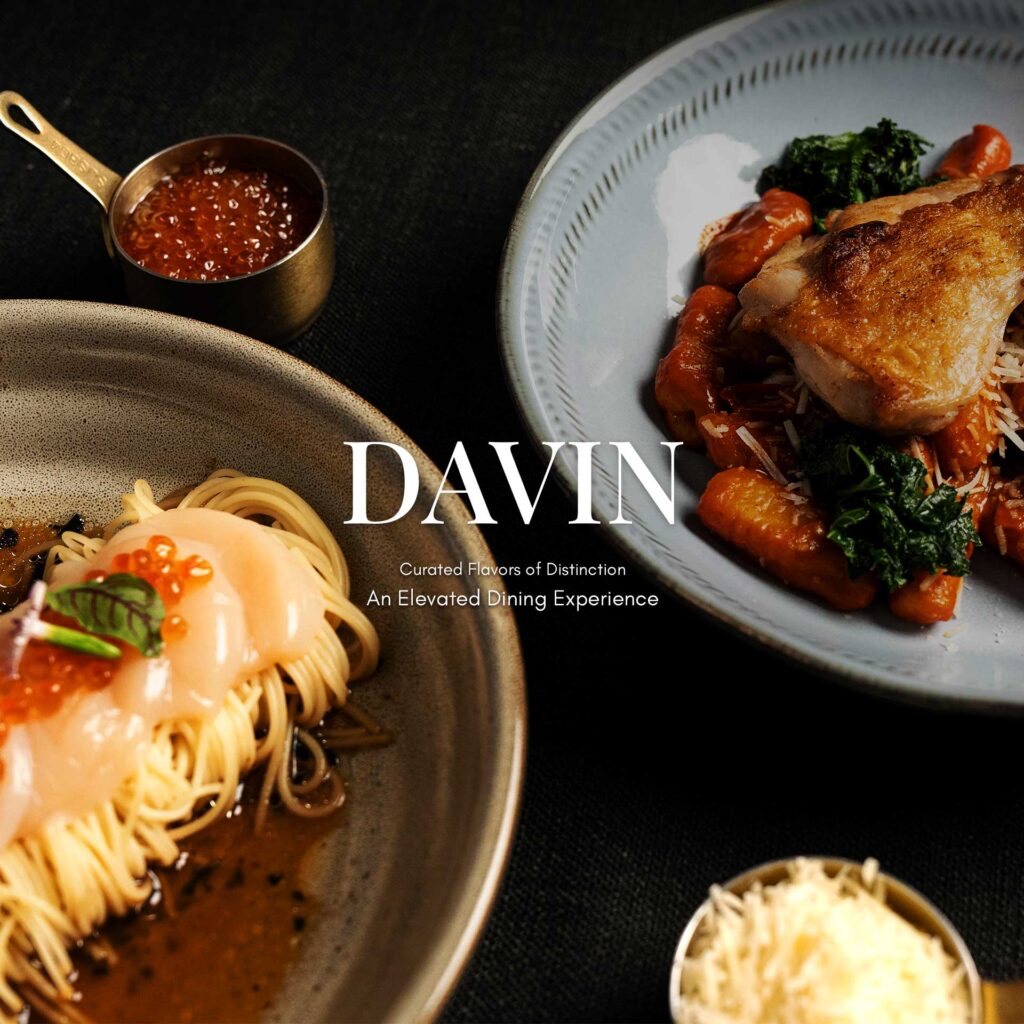 ภาพโปรโมต Curated Flavors of Distinction กับเมนูซิกเนเจอร์ของ Davin Cafe